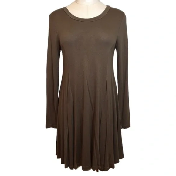 Lush | Dresses | Womens Long Sleeve Flowy Dress Size Small | Poshmark